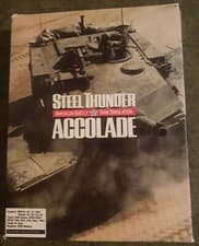 Steel Thunder : American Battle Tank Sim - PC - Complete  - 3.5 inch game disk
