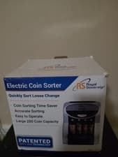 Royal Sovereign Coin Sorter FS-500 Change Counted
