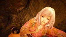 Anime black desert online blonde pc gaming screen shot Custom Gaming Mat Desk