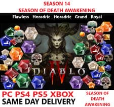 SEASON 14 DIABLO 4 Grand/Royal Gems Softcore ✅ PC PS4 PS5 XBOX ✅ DIABLO IV