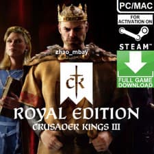 Crusader Kings III 3 ROYAL Edition PC/MAC Steam Key GLOBAL FAST SENT! RPG