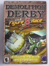 Video Game PC Demolition Derby & Figure 8 Race NEW SEALED Box