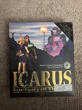 Icarus: Sanctuary of the Gods Big Box PC - JC Research (CD-Rom, 1998) SEALED