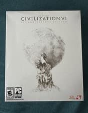 Sid Meier’s Civilization VI 25th Anniversary Edition PC Complete Sealed Game 