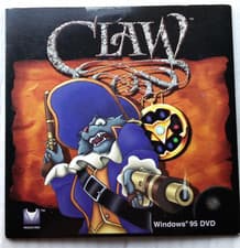 vtg un-opened? CLAW - CD-ROM - dvd retro gaming pc - A20 - captain claw