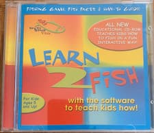 Learn To Fish  PC CD Rom Computer Game