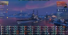 world of warships account NA More than 16 TX including the Stalingrad, Musashi