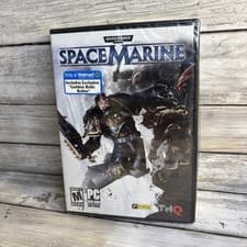 Warhammer 40,000: Space Marine PC DVD-ROM M17+ New Sealed Complete Ships FREE