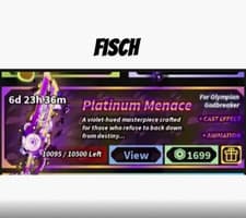 Roblox [FISCH] Platinum Menace *read desc*