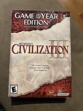 Unopened Sid Meier's Civilization III Game of The Year Edition for PC Sealed
