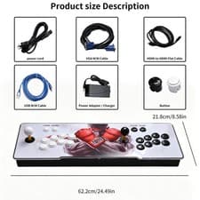 Pandora's Box 720P Gaming Console Plug & Play for PC Monitor Projector VGA HDMI