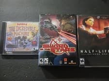 PC GAME LOT Half-life 2 Ep.1, Sword of the Stars, and the incredible machine