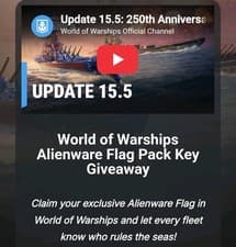 World Of Warship Alienware Flag Pack Key Code - Info In Pictures Wxp 9/6/26