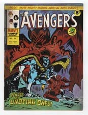 1969 MARVEL DOCTOR STRANGE #183 & AVENGERS #58 1ST UNDYING ONES FINAL ISSUE UK