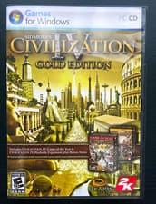 Sid Meier's Civilization IV Gold Edition (PC) Manual Included, Free Shipping