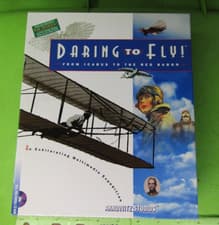 Daring to Fly! From Icarus to Red Baron CD-ROM for Windows Big Box 1991 PC Game