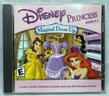 Disney Princess Magical Dress Up [video game] CD-ROM Age 5+  PC - Tested