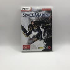 Warhammer 40,000 Space Marine (PC Game, 2 Disks, Manual)