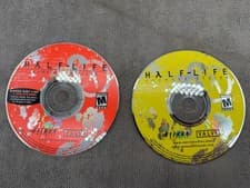 Half-Life Game Of The Year & Half-Life Counter Strike - 2 PC Game Lot
