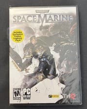 Warhammer 40k: Space Marine PC Game, Factory Sealed! Brand New! NOS