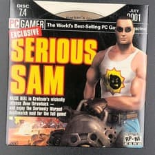 PC Gamer Demo Disc 7.4 July 2001 PC CD Serious Sam Half-life Blade Of Darkness