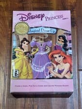 Disney Princess Magical Dress-Up Mac & PC CD-ROM Video Game - New & Sealed!